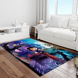 coraline fantastic film movie carpet area rug home decor halloween gift best present for friends light room cr19