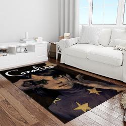 coraline fantastic film movie carpet area rug home decor halloween gift best present for friends light room cr27