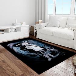 coraline fantastic film movie carpet area rug home decor halloween gift best present for friends light room cr35