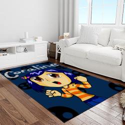 coraline fantastic film movie carpet area rug home decor halloween gift best present for friends light room cr39