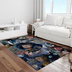 coraline fantastic film movie carpet area rug home decor halloween gift best present for friends light room cr50