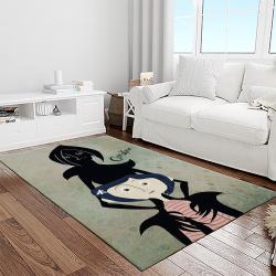 coraline fantastic film movie carpet area rug home decor halloween gift best present for friends light room cr6