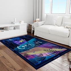 coraline fantastic film movie carpet area rug home decor halloween gift best present for friends light room cr9