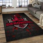 deadpool marvel movie retangle carpet area rug home decor best gift for fan and friends dark room dp15