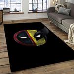 deadpool marvel movie retangle carpet area rug home decor best gift for fan and friends dark room dp18