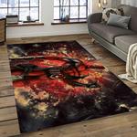 deadpool marvel movie retangle carpet area rug home decor best gift for fan and friends dark room dp27