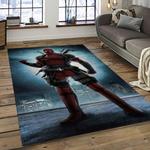deadpool marvel movie retangle carpet area rug home decor best gift for fan and friends dark room dp30