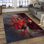 deadpool marvel movie retangle carpet area rug home decor best gift for fan and friends dark room dp32