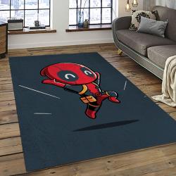 Deadpool Marvel Movie Retangle Carpet Area Rug Home Decor Best Gift For Fan And Friends DP39
