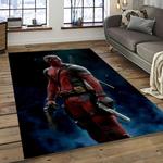 deadpool marvel movie retangle carpet area rug home decor best gift for fan and friends dark room dp44