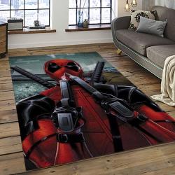Deadpool Marvel Movie Retangle Carpet Area Rug Home Decor Best Gift For Fan And Friends DP47