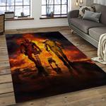 deadpool marvel movie retangle carpet area rug home decor best gift for fan and friends dark room dp5