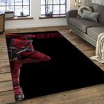 deadpool marvel movie retangle carpet area rug home decor best gift for fan and friends dark room dp54