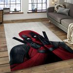 deadpool marvel movie retangle carpet area rug home decor best gift for fan and friends dark room dp58