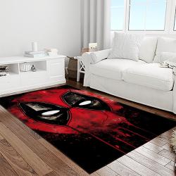 deadpool marvel movie retangle carpet area rug home decor best gift for fan and friends light room dp11
