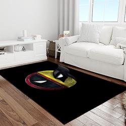 deadpool marvel movie retangle carpet area rug home decor best gift for fan and friends light room dp18