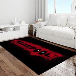 deadpool marvel movie retangle carpet area rug home decor best gift for fan and friends light room dp22