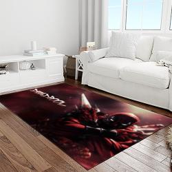 deadpool marvel movie retangle carpet area rug home decor best gift for fan and friends light room dp24