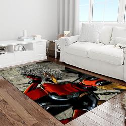 deadpool marvel movie retangle carpet area rug home decor best gift for fan and friends light room dp25