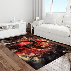 deadpool marvel movie retangle carpet area rug home decor best gift for fan and friends light room dp27