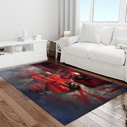 deadpool marvel movie retangle carpet area rug home decor best gift for fan and friends light room dp32