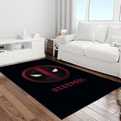 deadpool marvel movie retangle carpet area rug home decor best gift for fan and friends light room dp36