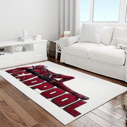 deadpool marvel movie retangle carpet area rug home decor best gift for fan and friends light room dp40