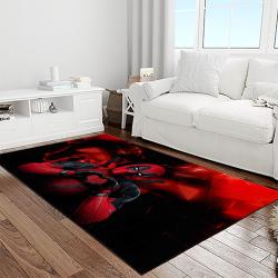 deadpool marvel movie retangle carpet area rug home decor best gift for fan and friends light room dp41