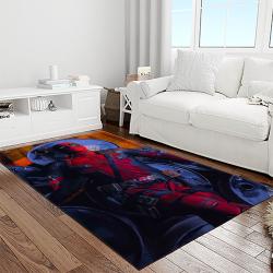 deadpool marvel movie retangle carpet area rug home decor best gift for fan and friends light room dp53