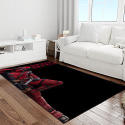deadpool marvel movie retangle carpet area rug home decor best gift for fan and friends light room dp54