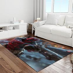deadpool marvel movie retangle carpet area rug home decor best gift for fan and friends light room dp60