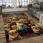 despicable me film movie minion characters area rug home decor halloween gift best present for friends dark room dmm12