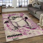 despicable me film movie minion characters area rug home decor halloween gift best present for friends dark room dmm34