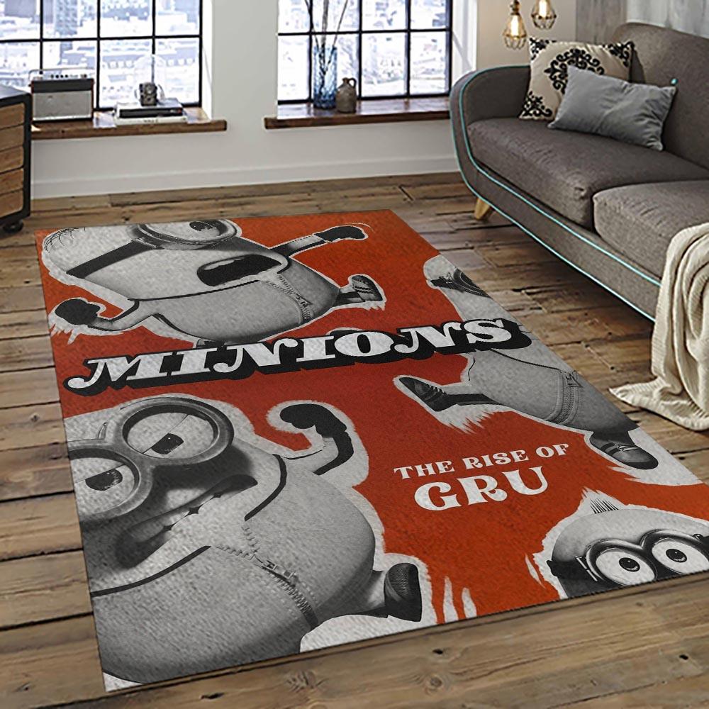 Despicable Me Film Movie Minion Characters Area Rug Home Decor Halloween Gift Best Present For Friends DMM39 despicable me film movie minion characters area rug home decor halloween gift best present for friends dark room dmm39