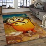 despicable me film movie minion characters area rug home decor halloween gift best present for friends dark room dmm41