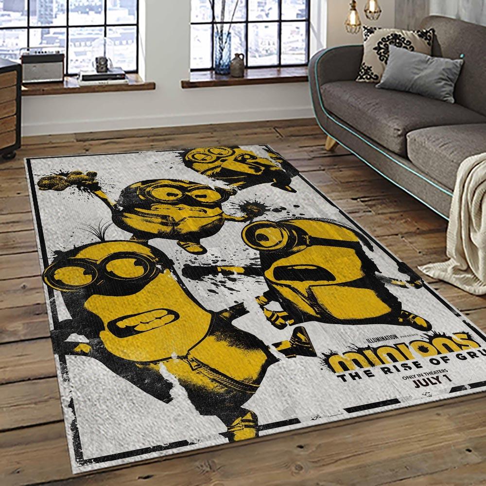 Despicable Me Film Movie Minion Characters Area Rug Home Decor Halloween Gift Best Present For Friends DMM45 despicable me film movie minion characters area rug home decor halloween gift best present for friends dark room dmm45