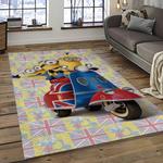 despicable me film movie minion characters area rug home decor halloween gift best present for friends dark room dmm5