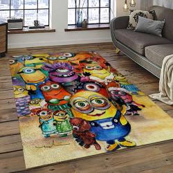Despicable Me Film Movie Minion Characters Area Rug Home Decor Halloween Gift Best Present For Friends DMM51