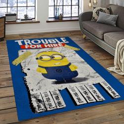 Despicable Me Film Movie Minion Characters Area Rug Home Decor Halloween Gift Best Present For Friends DMM52