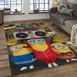 despicable me film movie minion characters area rug home decor halloween gift best present for friends dark room dmm56