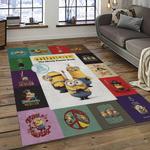 despicable me film movie minion characters area rug home decor halloween gift best present for friends dark room dmm61