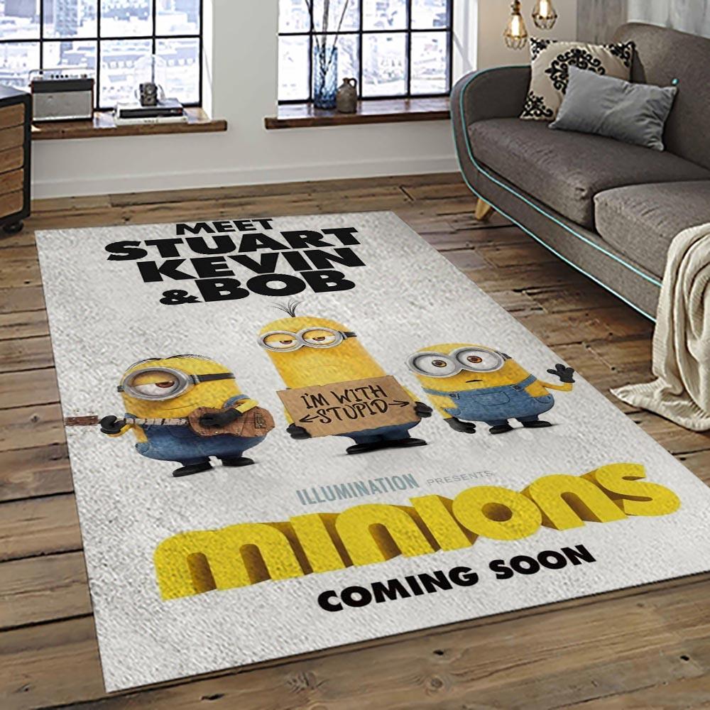 Despicable Me Film Movie Minion Characters Area Rug Home Decor Halloween Gift Best Present For Friends DMM70 despicable me film movie minion characters area rug home decor halloween gift best present for friends dark room dmm70