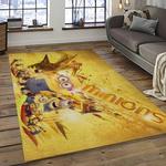 despicable me film movie minion characters area rug home decor halloween gift best present for friends dark room dmm74