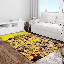 despicable me film movie minion characters area rug home decor halloween gift best present for friends light room dmm11