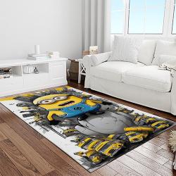 despicable me film movie minion characters area rug home decor halloween gift best present for friends light room dmm15