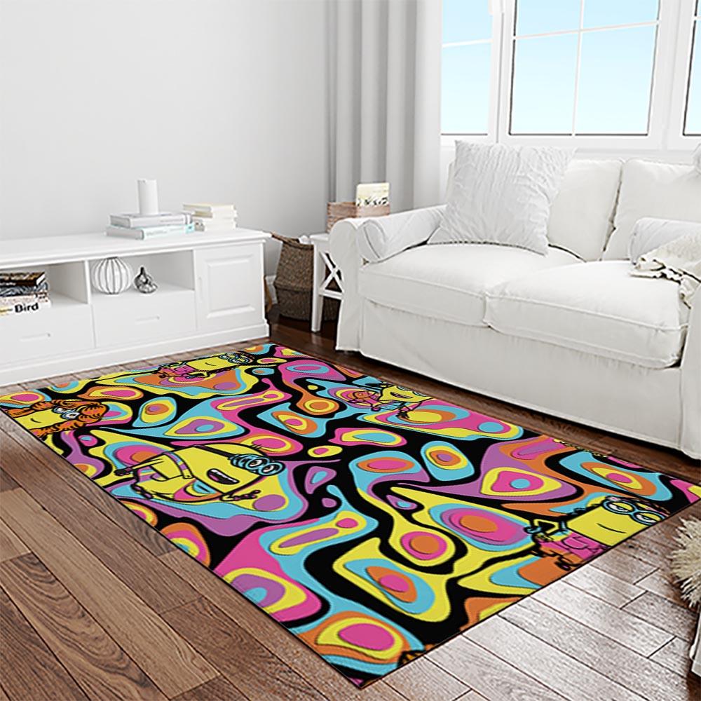Despicable Me Film Movie Minion Characters Area Rug Home Decor Halloween Gift Best Present For Friends DMM19 1 despicable me film movie minion characters area rug home decor halloween gift best present for friends light room dmm19