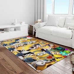 despicable me film movie minion characters area rug home decor halloween gift best present for friends light room dmm2