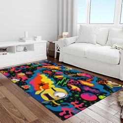 despicable me film movie minion characters area rug home decor halloween gift best present for friends light room dmm20
