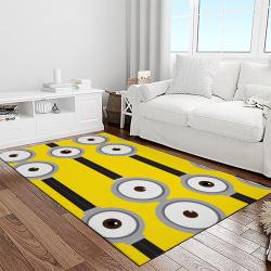 despicable me film movie minion characters area rug home decor halloween gift best present for friends light room dmm22
