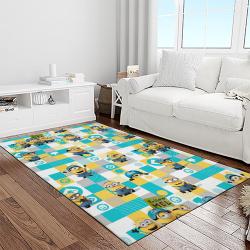 despicable me film movie minion characters area rug home decor halloween gift best present for friends light room dmm23